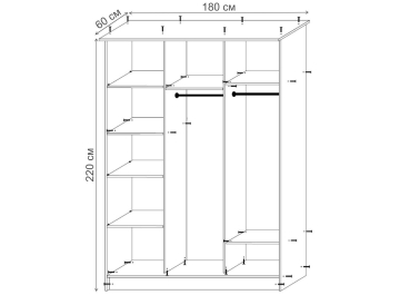 Шкаф-купе Миф-3