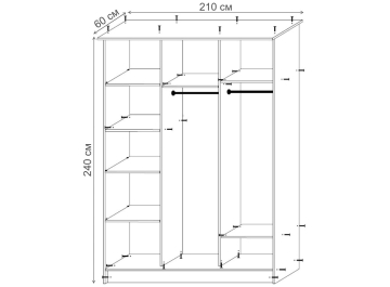 Шкаф-купе Миф-3