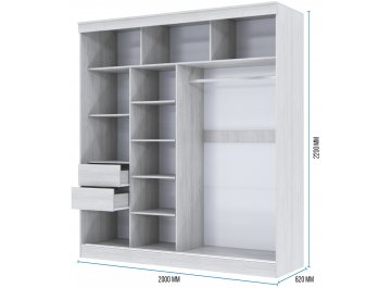 Шкаф-купе Мираж 2 м