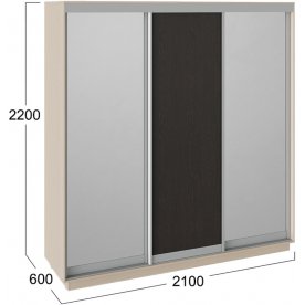 Шкаф-купе Румер СШК 1.210.70-13.11.13