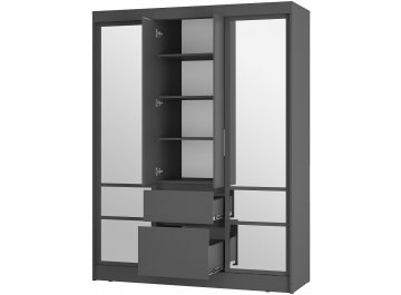 Шкаф-купе Симпл ШКК-06 графит