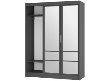 Шкаф для одежды Симпл ШКК-06 графит