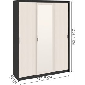 Шкаф-купе Стэн Лайт 140.10.002