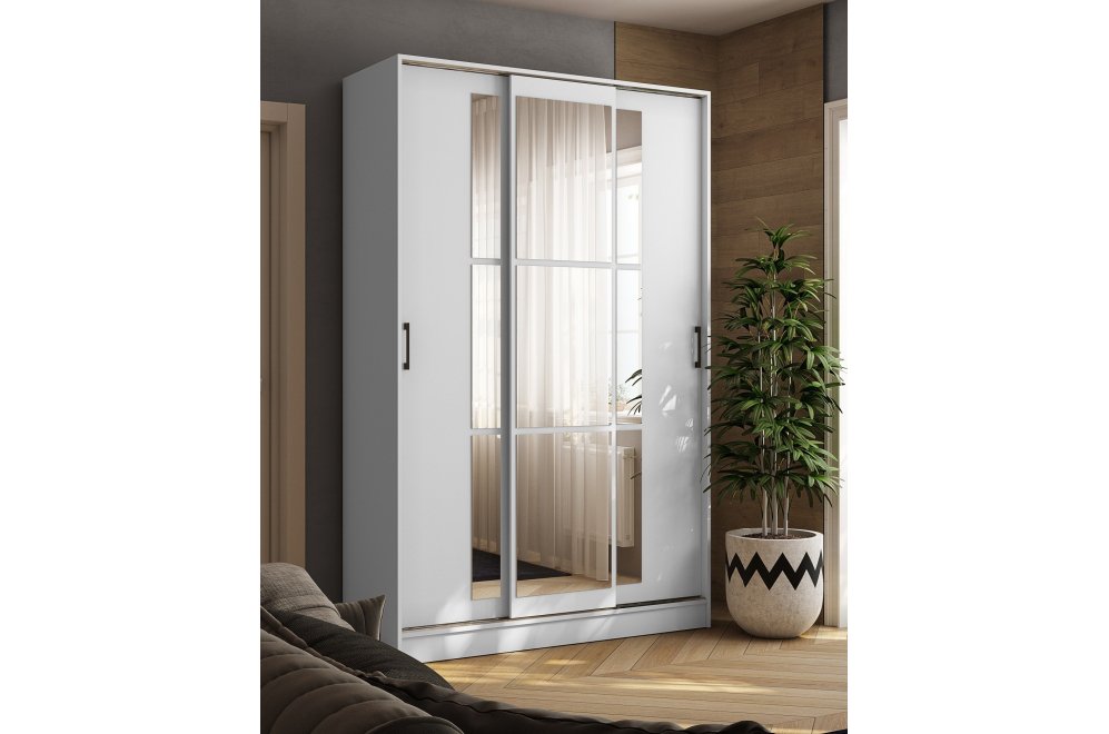 Шкаф-купе Стиль-2 1400 белый