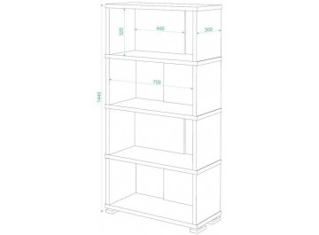 Стеллаж Эланта-10/4