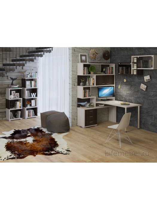 Стеллаж Эланта-15/3 карамель