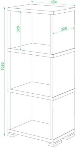 Стеллаж СБ-15/3 нельсон
