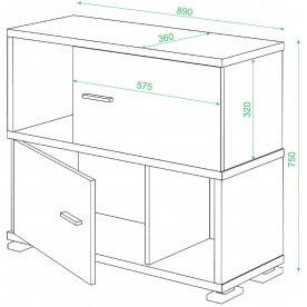 Стеллаж СБ-30.2