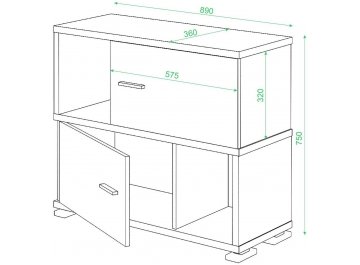 Стеллаж Эланта-30/2