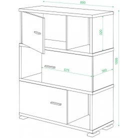 Стеллаж СБ-30.3