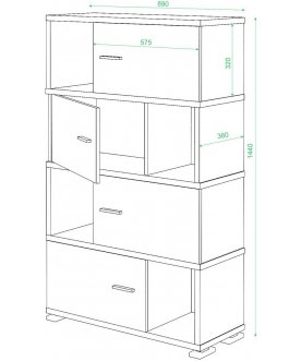 Стеллаж Эланта-30/4