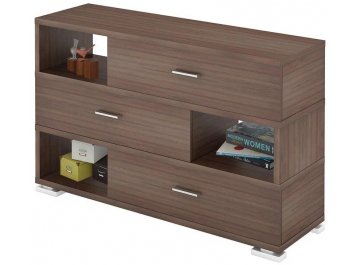 Комод Домино СБ-40/3 Ш-Ч