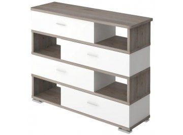 Комод Домино СБ-40/4-ПВК закругленая НБЕ