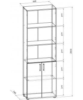 Стеллаж Стеллаж ОФ-301К