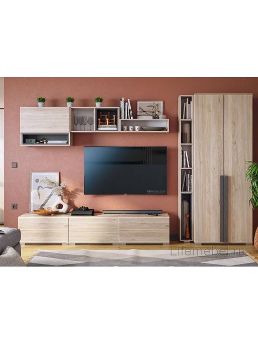 Стеллаж 11 дуб мария