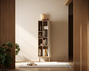 Стеллаж Алиса (Alice) ALC12 Бежевый