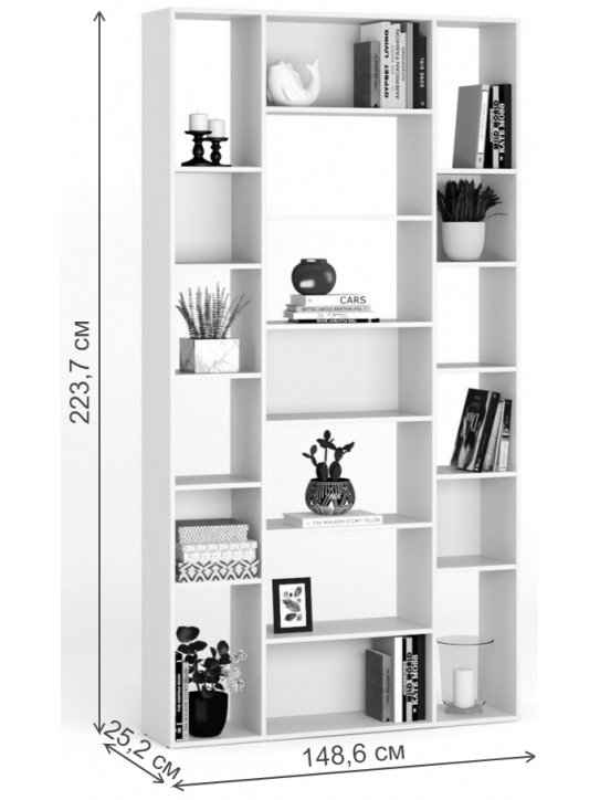 Стеллаж Алстар-13 вишня