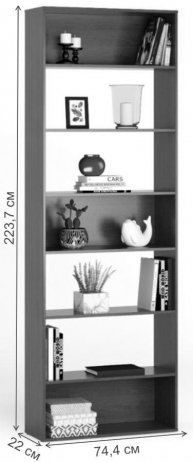 Стеллаж Алстар-1 МХ груша