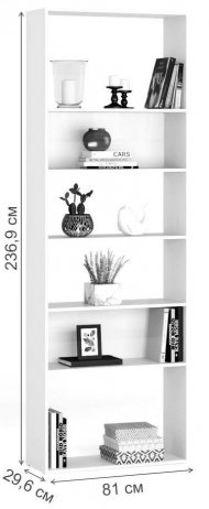 Стеллаж Алстар-21 вишня