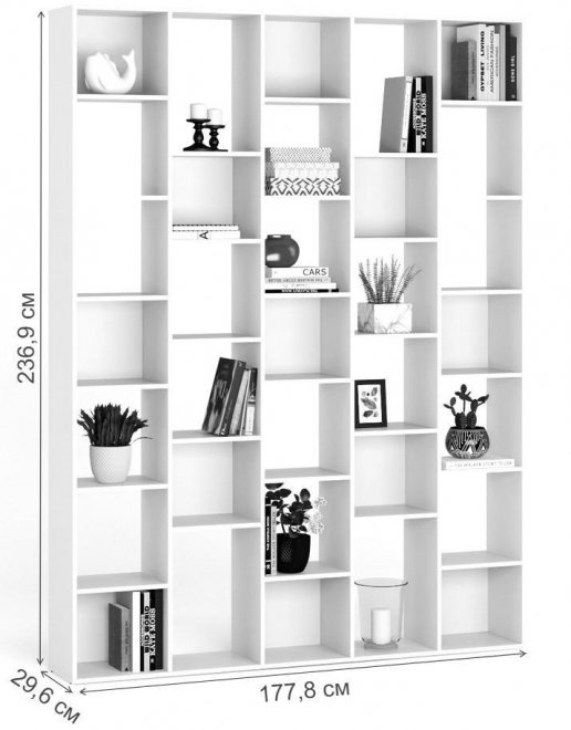 Стеллаж Алстар-25 МХ вишня