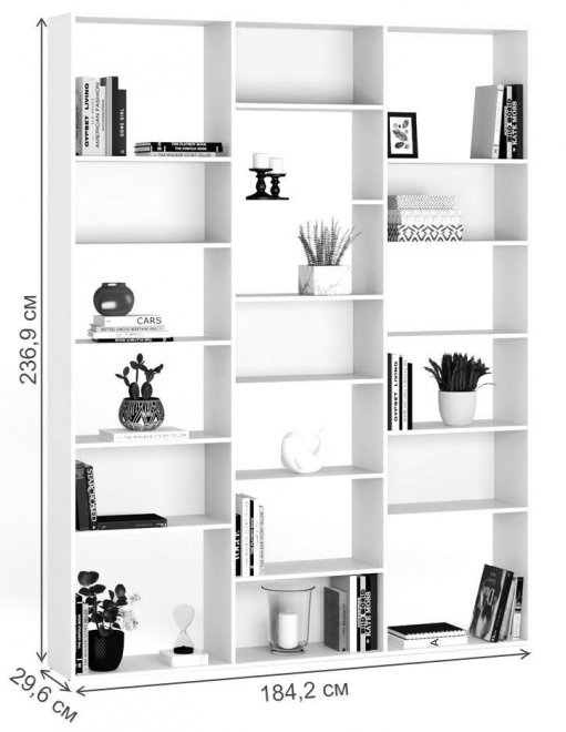 Стеллаж Алстар-26 венге