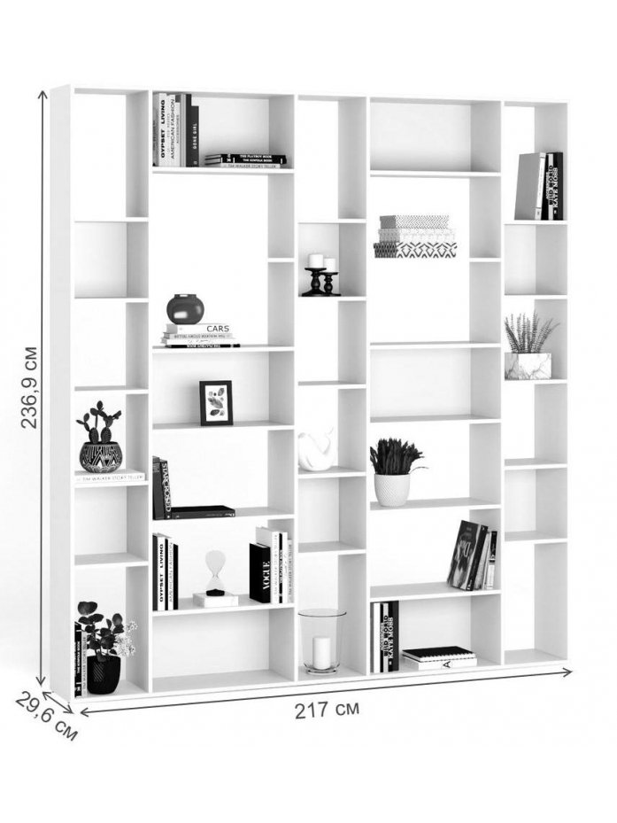 Стеллаж Алстар-27 черный