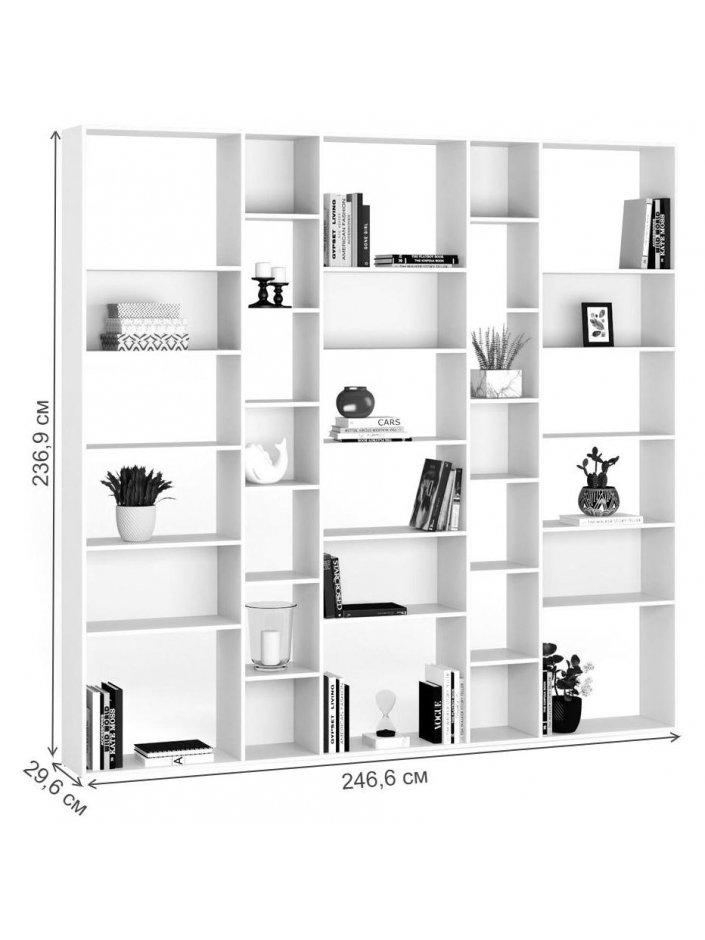 Стеллаж Алстар-28 черный