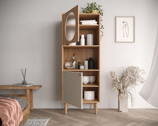 Стеллаж Баббл (Bubbles) BBL07 Орех