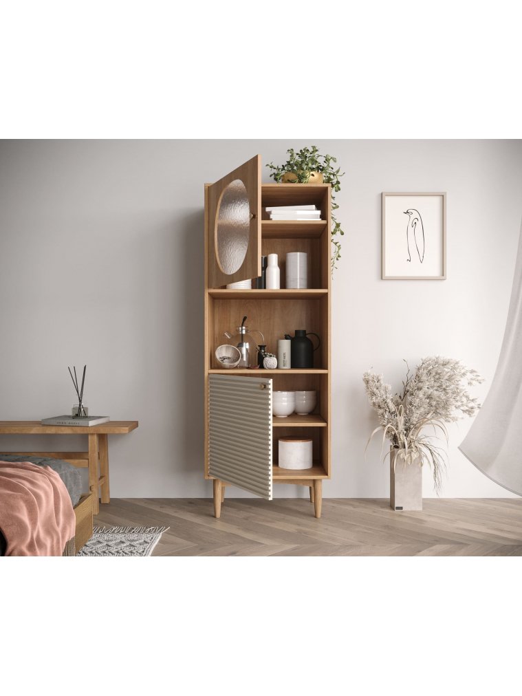 Стеллаж Баббл (Bubbles) BBL07 Орех