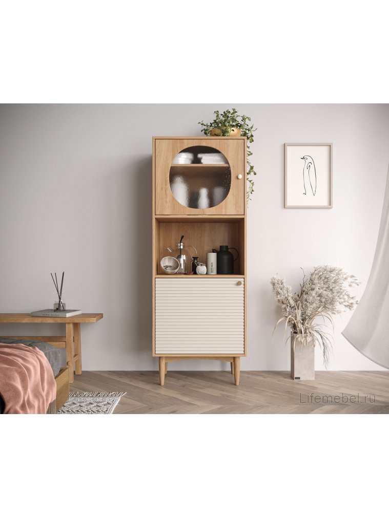 Стеллаж Баббл (Bubbles) BBL07 Орех