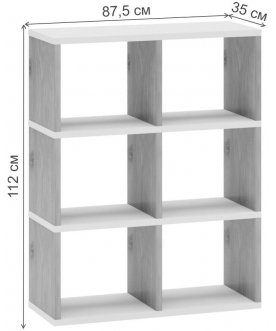 Стеллаж Бартоло СПД 2-3 КК