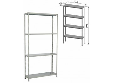 Стеллаж Стеллаж MS Plus-185/30-4