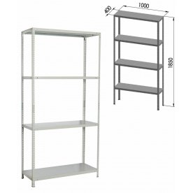 Стеллаж Стеллаж MS Plus-185/40-4