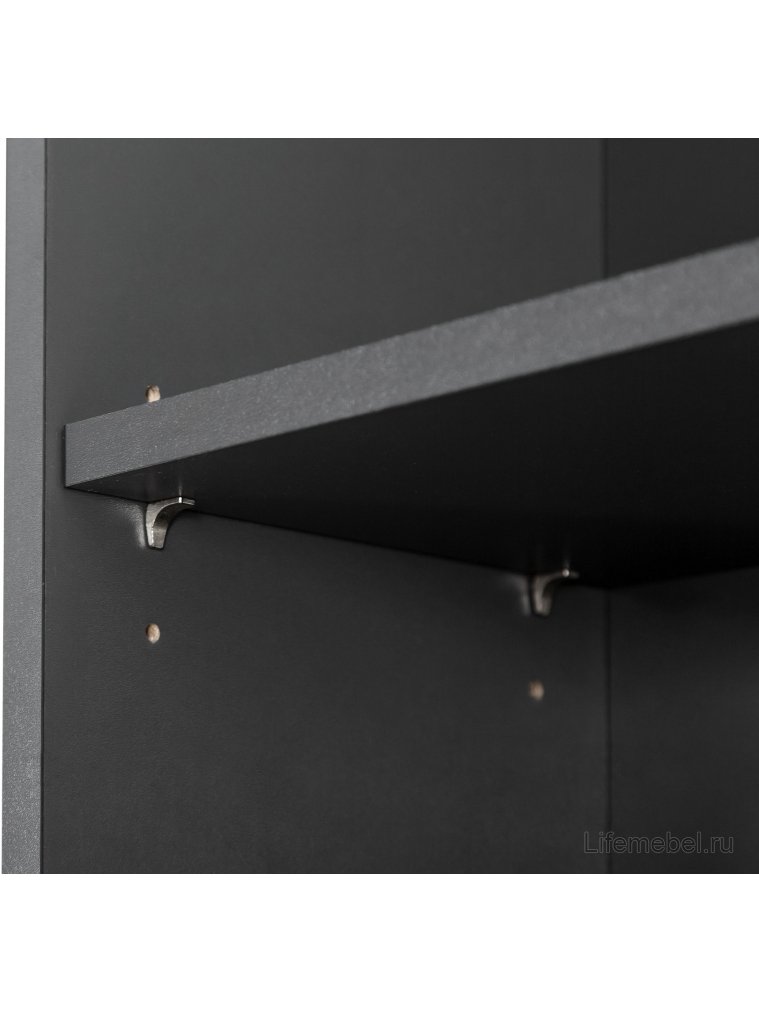 Стеллаж City завершающий графит