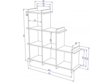 Стеллаж Cross СЛН К