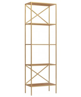 Стеллаж Дуап робиния / золотой
