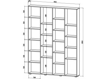 Стеллаж Эльбрус-4