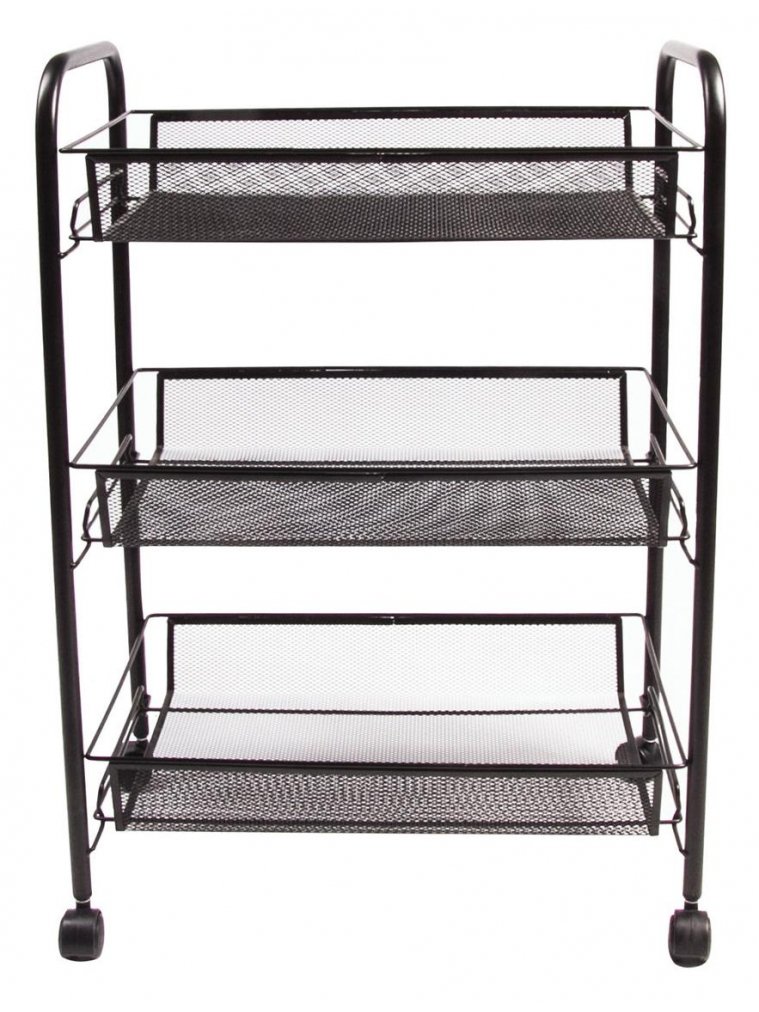 Стеллаж Brabix черный