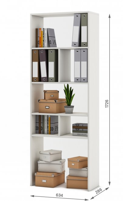 Стеллаж Феликс-4 белый