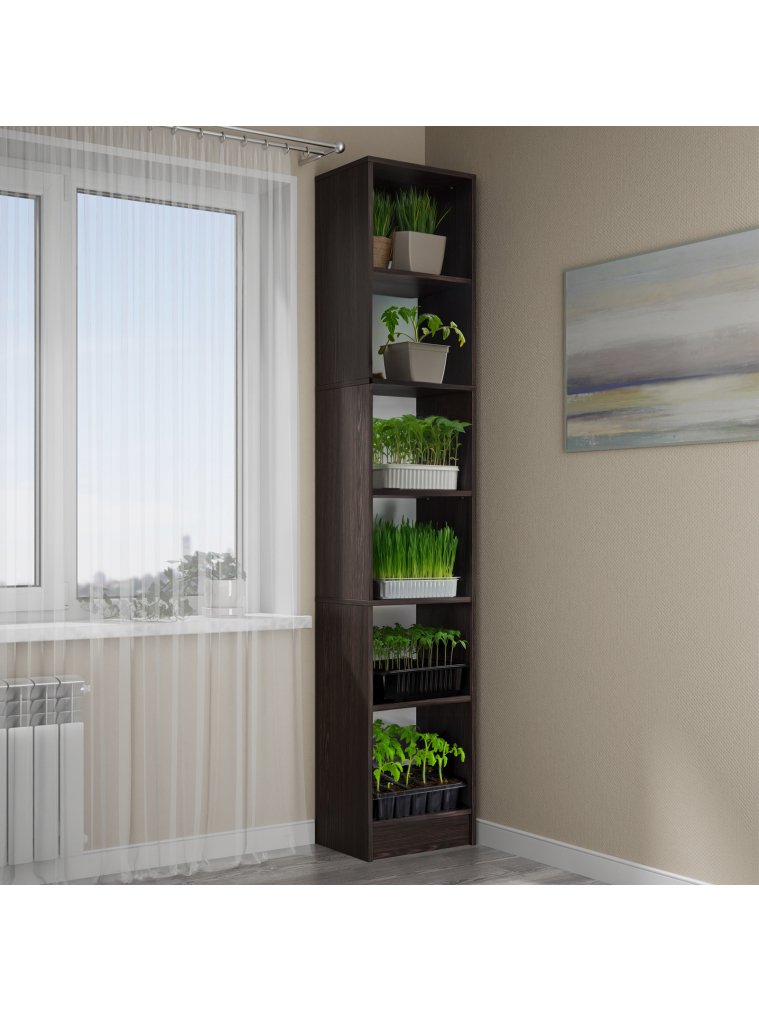 Стеллаж Hardy лдсп венге