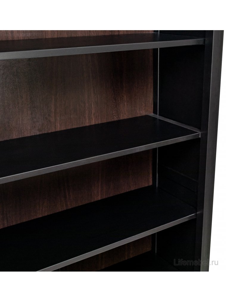 Стеллаж Leset Мира 00 черный