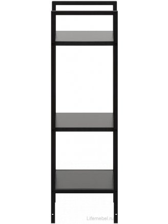Стеллаж Leset Стилвуд 13 черный