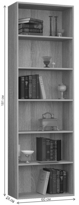 Стеллаж Хай-тек белый