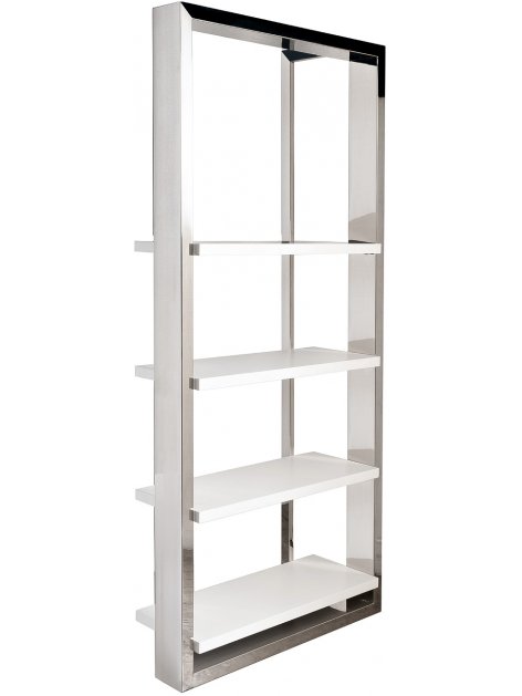 Стеллаж Мишель хром