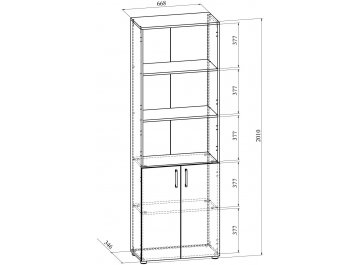 Стеллаж Офис