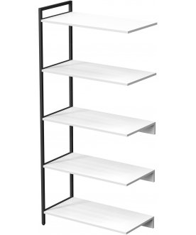 Стеллаж cubos 10СПВ.6.400 белый / черный