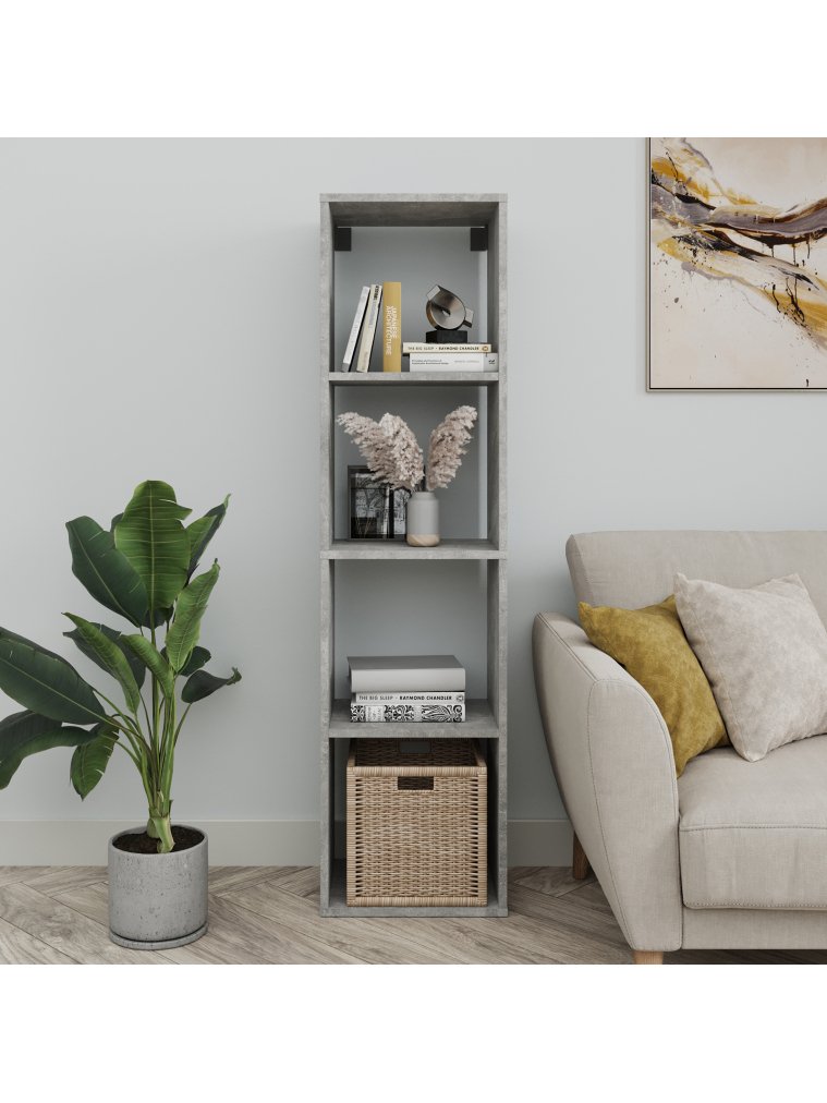 Стеллаж Quattro лдсп бетон