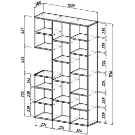 Стеллаж Рикс-1