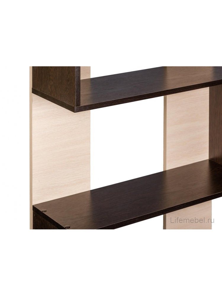 Стеллаж Ромео-1 венге / дуб молочный