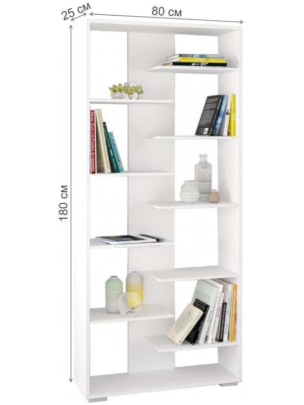 Стеллаж Ромео-3 белый